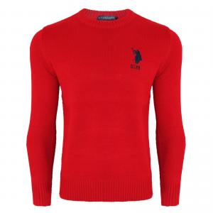 Pánský svetr U.S Polo Assn model 2 - červená