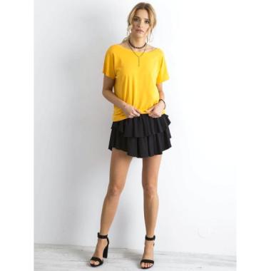 Dámske tričko FIRE dark yellow
