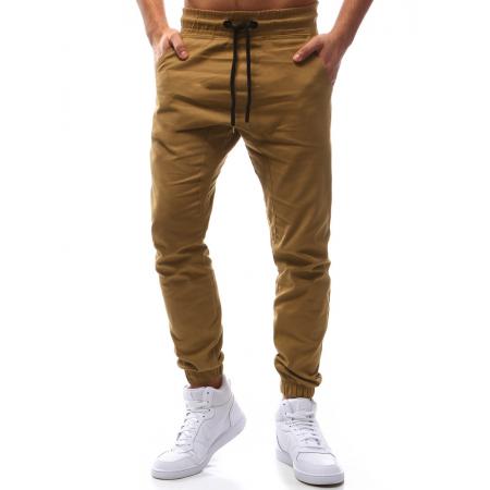Pánské joggery hnědé