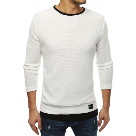 MODERN férfi pulóver ekrü