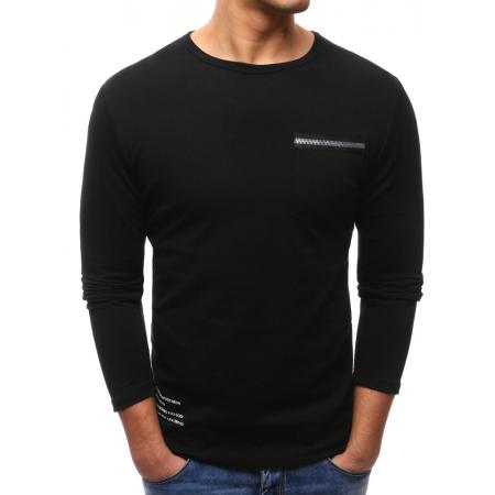 Pánské Long sleeve triko s potiskem černé