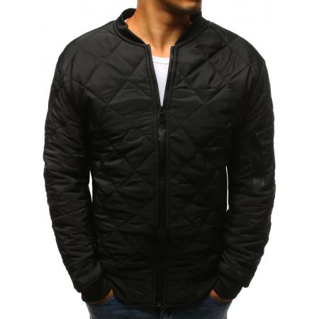 Pánska STYLE bunda prešívaná bomber jacket čierna