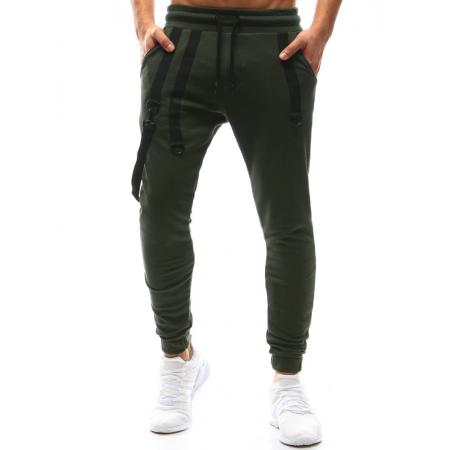 Férfi nadrág jogging khaki joggers