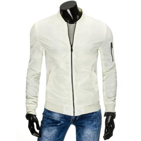 Pánská bunda bomber ecru