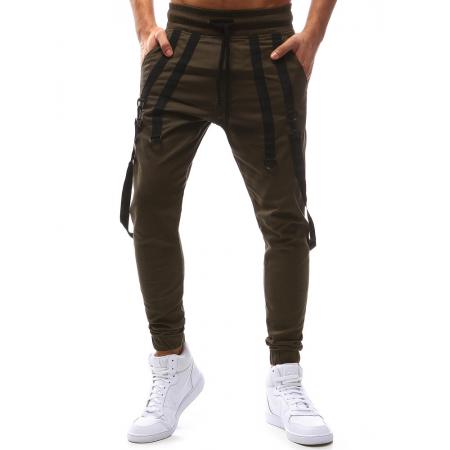 Pánske joggery hnedé