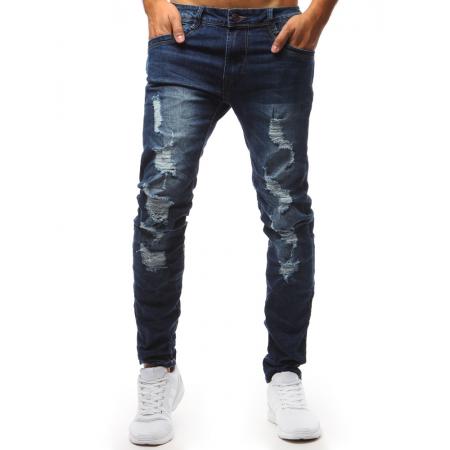 Pánske STYLE jeansy modrej