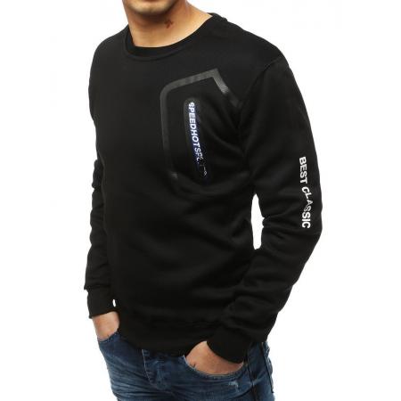 STYLE pulóver nélkül motorháztető fekete