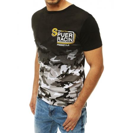 Pánské tričko T-shirt s potiskem bílé RX4103
