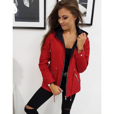Bunda parka dámská MALLORCA červená
