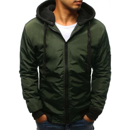 Pánska STYLE bunda bomber jacket zelená