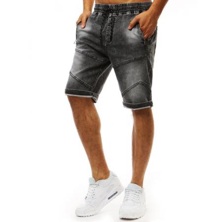 Pánska šortky ORIGINAL denim look čierne