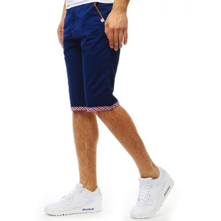 Pánske jeansové kraťasy modré