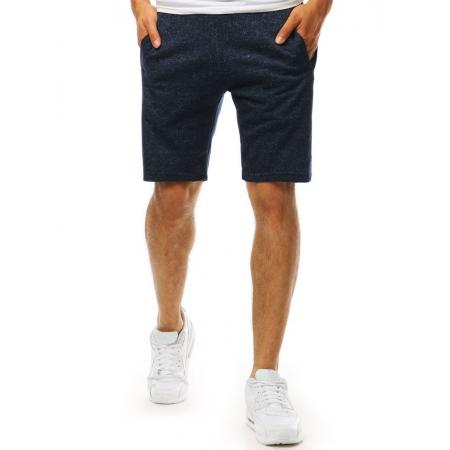 Pánske teplákové SHORT kraťasy tmavo modré