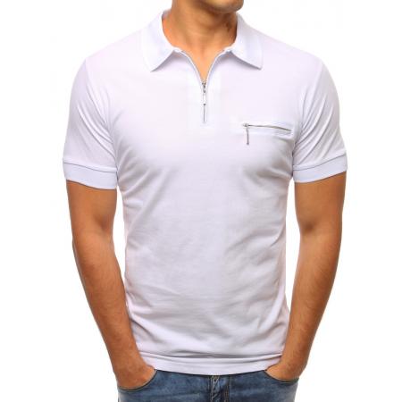 Pánská bílá STYLE polokošile