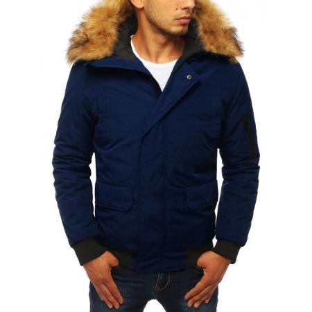 Zimní pánská bunda WINTER tmavě modrá