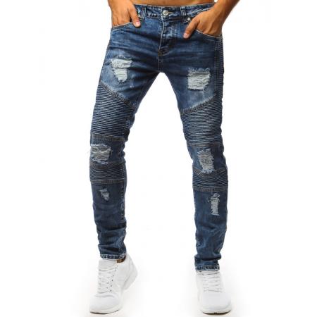 Pánské jeans kalhoty STYLE modré