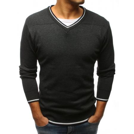 Pánský svetr šedý STYLE
