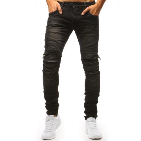 Pánske STYLE jeansy čierne