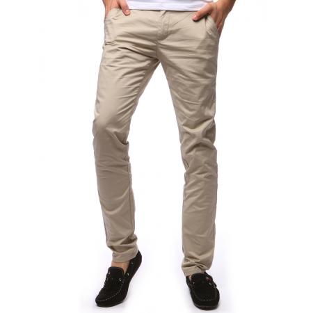 Pánske STYLE chino nohavice béžovej