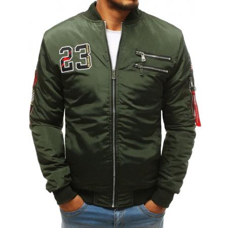 Pánska SPRING bunda bomber jacket khaki