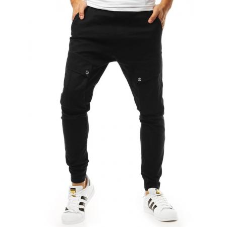 Pánske nohavice jogger čierne