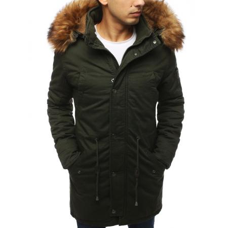 Férfi téli kabát télikabát khaki TX3064
