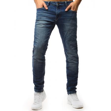 Pánské STYLE kalhoty džíny modré