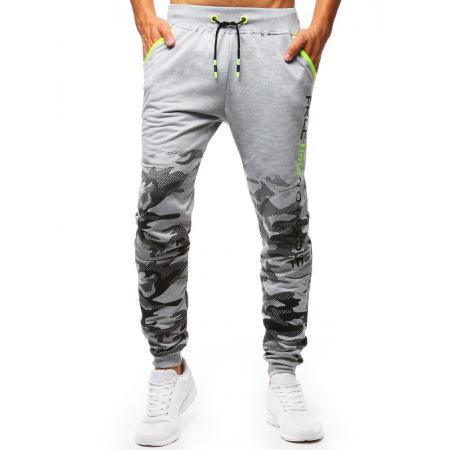 Pánske STYLE tepláky šedej