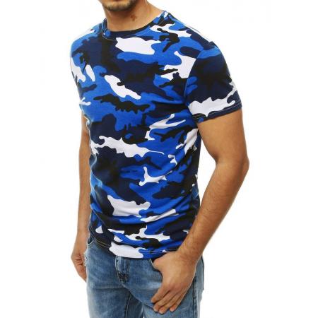 Pánské tričko T-shirt moro modré RX4138