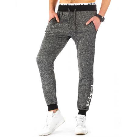 Pánske tepláky baggy antracitová