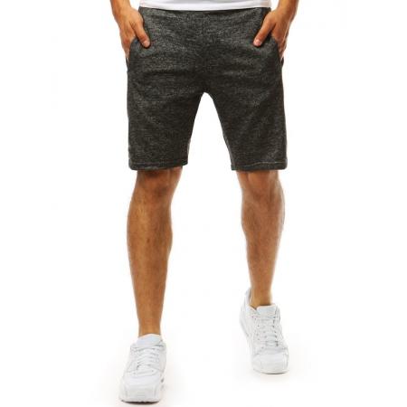 Pánské teplákové SHORT kraťasy antracitové
