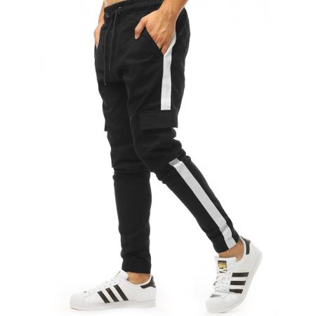 Černé pánské jogger tepláky