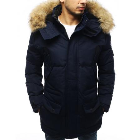 Pánská parka zimní modrá tx3111