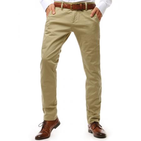 Pánske nohavice STYLE chinos béžovej