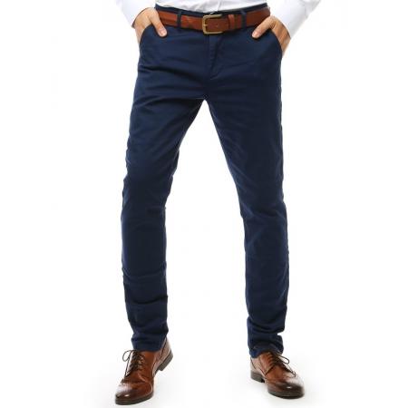 Pánske nohavice STYLE chinos modré