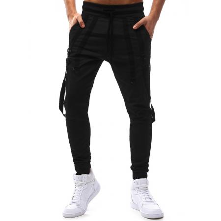 Pánské černé joggery