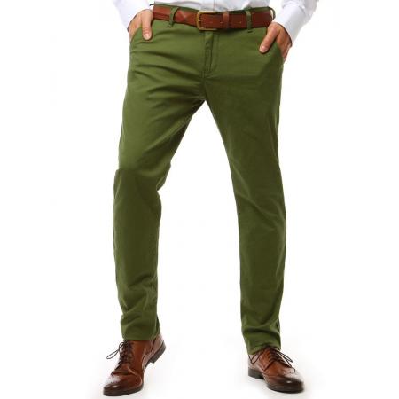 Nadrág zöld chinos STYLE