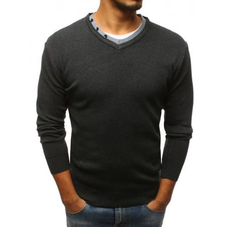 Pánsky sveter šedý STYLE