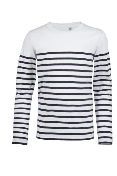 SOL'S MATELOT LSL KIDS White / Navy