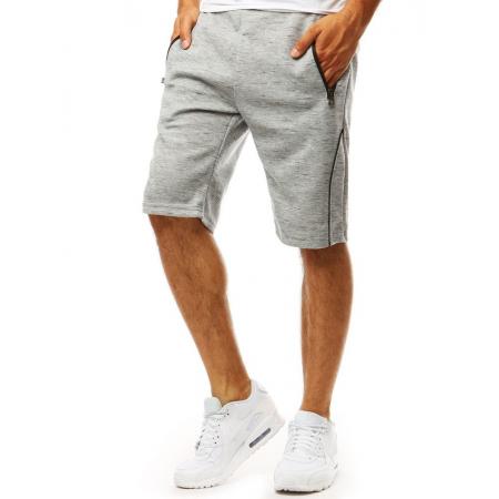 SHORT férfi jogging nadrág világosszürke