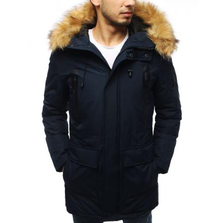 Pánská parka zimní modrá tx3149