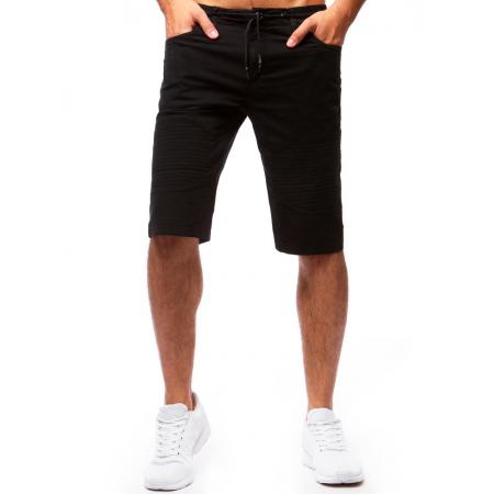Pánske čierne šortky STYLE