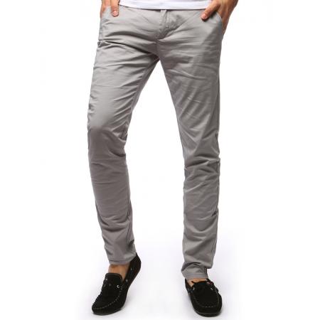 Pánske STYLE chino nohavice šedé