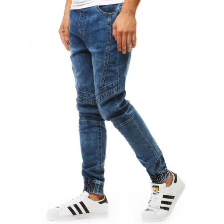 Pánske JOGGER denim look modré