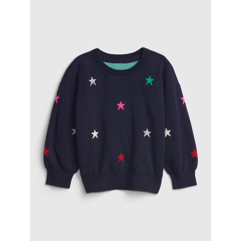 Dětský svetr s hvězdičkami