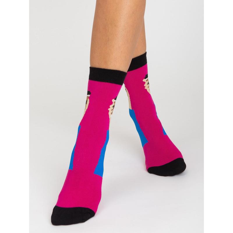 Dámské ponožky AMMAR tmavě růžové