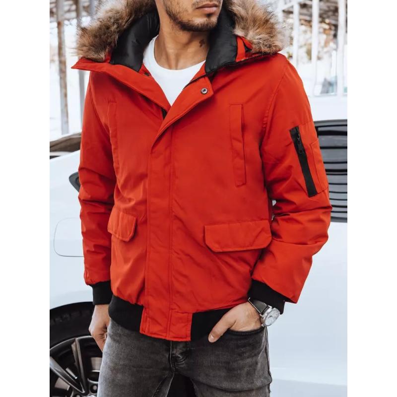 Pánská bunda zimní RICK červená
