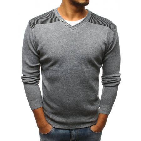 Pánský svetr šedý STYLE