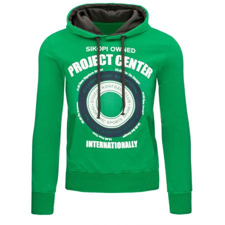 Pánska originálna mikina zelená
