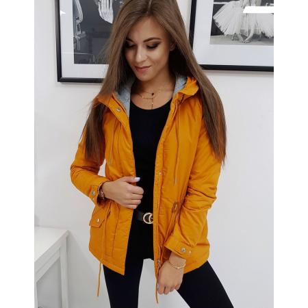 Bunda zimná parka EVER oranzova